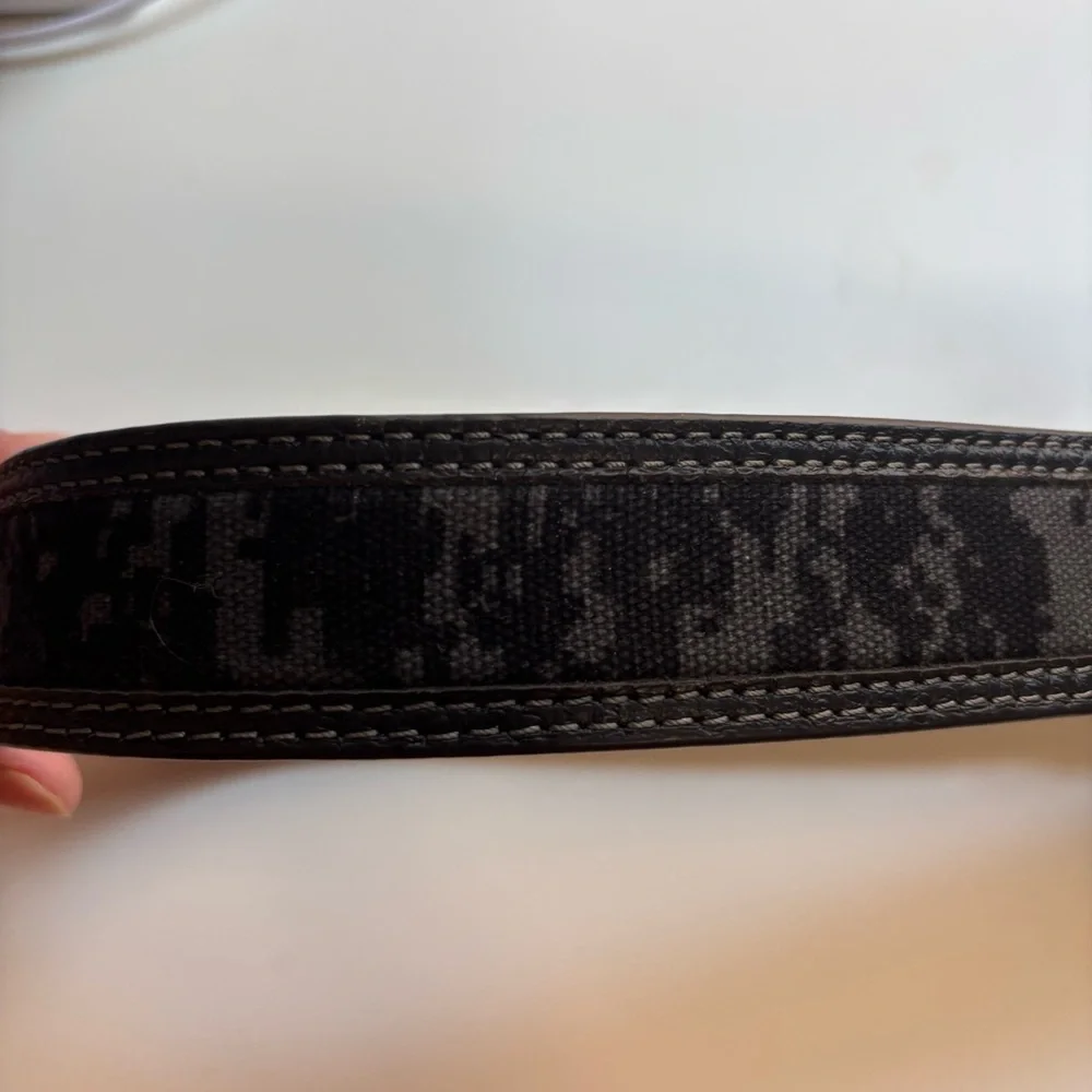 Ariat men’s digital camouflage patriotic flag genuine leather belt size 44